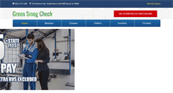 Desktop Screenshot of greensmogchecknorco.com