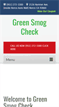 Mobile Screenshot of greensmogchecknorco.com